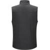 Outdoor Ventures Men’s Casual Outerwear Vest Lightweight Winter Zip Up Sleeveless Jacket for Hiking Travel Golf Running(Dark Grey Heather)