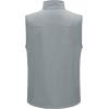 Outdoor Ventures Men’s Casual Outerwear Vest Lightweight Winter Zip Up Sleeveless Jacket for Hiking Travel Golf Running(Mid Grey)