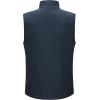 Outdoor Ventures Men’s Casual Outerwear Vest Lightweight Winter Zip Up Sleeveless Jacket for Hiking Travel Golf Running(Midnight Blue Heather)