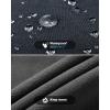 Outdoor Ventures Men’s Fleece Lined Snow Pants Waterproof Windproof Ski Hiking Winter Pants With Pockets(Dark Grey)