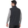 Outdoor Ventures Men’s Full-Zip Polar Fleece Vest Outerwear Lightweight Warm Casual Sleeveless Jacket for Fall & Winter(Charcoal)