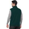 Outdoor Ventures Men’s Full-Zip Polar Fleece Vest Outerwear Lightweight Warm Casual Sleeveless Jacket for Fall & Winter(Dark Green)