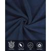 Outdoor Ventures Men’s Full-Zip Polar Fleece Vest Outerwear Lightweight Warm Casual Sleeveless Jacket for Fall & Winter(Navy)
