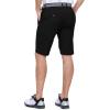 Outdoor Ventures Men’s Golf Shorts 11″ Inseam Classic-Fit Flat Front Stretch Casual Shorts with Pockets Summer Hiking Travel(Black)