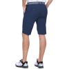 Outdoor Ventures Men’s Golf Shorts 11″ Inseam Classic-Fit Flat Front Stretch Casual Shorts with Pockets Summer Hiking Travel(Crew Navy)
