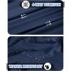 Outdoor Ventures Men’s Golf Shorts 11″ Inseam Classic-Fit Flat Front Stretch Casual Shorts with Pockets Summer Hiking Travel(Crew Navy)