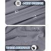 Outdoor Ventures Men’s Golf Shorts 11″ Inseam Classic-Fit Flat Front Stretch Casual Shorts with Pockets Summer Hiking Travel(Ice Grey)