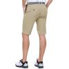 Outdoor Ventures Men’s Golf Shorts 11″ Inseam Classic-Fit Flat Front Stretch Casual Shorts with Pockets Summer Hiking Travel(Khaki)