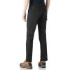 Outdoor Ventures Men’s Hiking Pants Lightweight Water Resistant Cargo Work Pants Ripstop Outdoor Pants for Tactical Travel(Black- Thin)