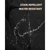Outdoor Ventures Men’s Hiking Pants Lightweight Water Resistant Cargo Work Pants Ripstop Outdoor Pants for Tactical Travel(Black- Upgrade)