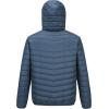 Outdoor Ventures Men’s Lightweight Packable Hooded Puffer Jacket Insulated Winter Coat for Snow Ski Traveling(Blue(fold in Bag))