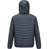 Outdoor Ventures Men’s Lightweight Packable Hooded Puffer Jacket Insulated Winter Coat for Snow Ski Traveling(Dark Grey(fold in Bag))