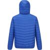 Outdoor Ventures Men’s Lightweight Packable Hooded Puffer Jacket Insulated Winter Coat for Snow Ski Traveling(Loyal Blue(fold in Pocket Or Bag))
