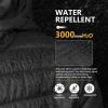 Outdoor Ventures Men’s Lightweight Packable Hooded Puffer Jacket Insulated Winter Coat for Snow Ski Traveling(New Black(fold in Bag))