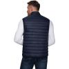 Outdoor Ventures Men’s Lightweight Puffer Vest Outerwear Warm Quilted Sleeveless Packable Winter Jacket for Hiking Running(Deep Blue)