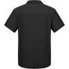 Outdoor Ventures Men’s Lightweight Short Sleeve Fishing Shirt UPF 50 Button Down Quick Dry Cooling Hiking Travel Safari Shirt(Black)
