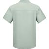 Outdoor Ventures Men’s Lightweight Short Sleeve Fishing Shirt UPF 50 Button Down Quick Dry Cooling Hiking Travel Safari Shirt(Pale Green)