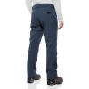 Outdoor Ventures Men’s Lite Waterproof Windproof Fleece Lined Warm Hiking Ski Snow Pants Expandable-Waist(Dark Denim- Natural Waist)