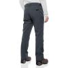Outdoor Ventures Men’s Lite Waterproof Windproof Fleece Lined Warm Hiking Ski Snow Pants Expandable-Waist(Dim Grey- Natural Waist)