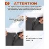 Outdoor Ventures Men’s Lite Waterproof Windproof Fleece Lined Warm Hiking Ski Snow Pants Expandable-Waist(Grey- New)
