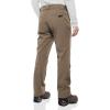 Outdoor Ventures Men’s Lite Waterproof Windproof Fleece Lined Warm Hiking Ski Snow Pants Expandable-Waist(Light Brown- Natural Waist)