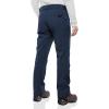 Outdoor Ventures Men’s Lite Waterproof Windproof Fleece Lined Warm Hiking Ski Snow Pants Expandable-Waist(Navy- New)