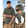 Outdoor Ventures Men’s Long Sleeve Hiking Shirt UPF 50 UV Sun Protection Shirt Cooling Quick Dry for Travel Fishing Safari(Green)