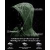 Outdoor Ventures Men’s Packable Rain Jacket Waterproof Lightweight Raincoat with Hood Windproof Cycling Jackets(Dark Green)