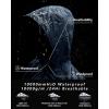Outdoor Ventures Men’s Packable Rain Jacket Waterproof Lightweight Raincoat with Hood Windproof Cycling Jackets(Standard Blue)