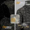 Outdoor Ventures Men’s Rain Jacket Waterproof Lightweight Packable Rain Pullover for Hiking Golf Running(Camouflage)