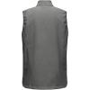 Outdoor Ventures Men’s Running Vest Outerwear, Lightweight Windproof Fleece-Lined Softshell Sleeveless Jacket for Golf(Dark Alloy-7 Pockets)