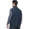 Outdoor Ventures Men’s Running Vest Outerwear, Lightweight Windproof Fleece-Lined Softshell Sleeveless Jacket for Golf(Navy Heather-7 Pockets)