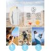 Outdoor Ventures Men’s UPF 50+ UV Sun Protection Shirt, Long Sleeve Hiking Fishing Shirt Cooling Quick Dry for Safari Travel(White)