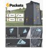 Outdoor Ventures Men’s Windproof Softshell Vest Outerwear Lightweight Sleeveless Jacket for Running Golf Hiking Travel(Cool Grey)