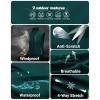 Outdoor Ventures Men’s Windproof Softshell Vest Outerwear Lightweight Sleeveless Jacket for Running Golf Hiking Travel(Dark Green)