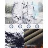Outdoor Ventures Ski Pants Women Waterproof Insulated Snow Soft Shell Fleece Lined Snowboard Windproof with Boot Gaiters(Fissure Grey- New Versione)