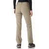 Outdoor Ventures Women’s Cargo Hiking Pants, Quick Dry Stretchy Roll Up Outdoor Pants for Camping, Golf, Fishing(Beige)