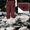 Outdoor Ventures Women’s Cargo Hiking Pants, Quick Dry Stretchy Roll Up Outdoor Pants for Camping, Golf, Fishing(Red)