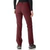 Outdoor Ventures Women’s Cargo Hiking Pants, Quick Dry Stretchy Roll Up Outdoor Pants for Camping, Golf, Fishing(Red)