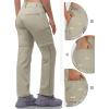 Outdoor Ventures Women’s Convertible Pants, Quick Dry Hiking Zip-Off Pants, Stretch Lightweight Cargo Pants(Beige)