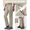 Outdoor Ventures Women’s Convertible Pants, Quick Dry Hiking Zip-Off Pants, Stretch Lightweight Cargo Pants(Beige)
