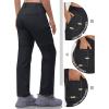 Outdoor Ventures Women’s Convertible Pants, Quick Dry Hiking Zip-Off Pants, Stretch Lightweight Cargo Pants(Black)