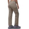 Outdoor Ventures Women’s Convertible Pants, Quick Dry Hiking Zip-Off Pants, Stretch Lightweight Cargo Pants(Fossil)