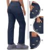 Outdoor Ventures Women’s Convertible Pants, Quick Dry Hiking Zip-Off Pants, Stretch Lightweight Cargo Pants(Navy)