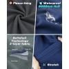 Outdoor Ventures Women’s Hooded Lightweight Softshell Vest, Windproof Fleece Lined Sleeveless Jacket for Golf Running Travel(Blue)