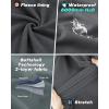 Outdoor Ventures Women’s Hooded Lightweight Softshell Vest, Windproof Fleece Lined Sleeveless Jacket for Golf Running Travel(Grey)
