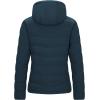 Outdoor Ventures Women’s Hooded Puffer Jacket Waterproof Lightweight Full-Zip Warm Quilted Winter Coat(Deep Blue)