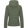 Outdoor Ventures Women’s Hooded Puffer Jacket Waterproof Lightweight Full-Zip Warm Quilted Winter Coat(Olive Green)