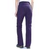 Outdoor Ventures Women’s Idra Fleece Lined Hiking Pants Outdoor Softshell Waterproof Snow Pants Windproof Ski Pants(Purple Melange)