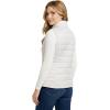 Outdoor Ventures Women’s Lightweight Puffer Vest Outerwear Zip Up Warm Sleeveless Winter Jacket Padded Gilet Quilted Coat(Cream)